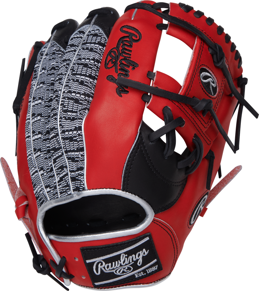 Rawlings best sale zebra mesh