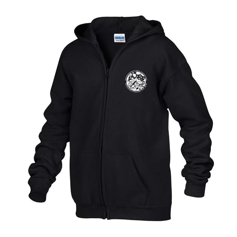 Youth Full ZIp Cotton Hoodie (Confederation Park)