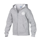 Youth Full ZIp Cotton Hoodie (Confederation Park)