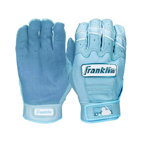 Franklin CFX Hi-Lite Batting Gloves - Carolina Blue