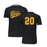 Russell Essential T-Shirt w/Players Number (New West Reign Fastpitch)