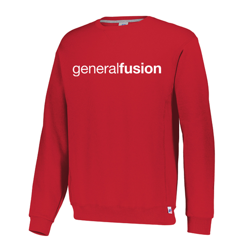 Russell Dri Power Crewneck - Red (General Fusion)