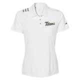 Adidas 3 Stripes Chest Polo Shirt - Ladies (Tri City Titans Tournament Apparel)