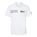 Adidas 3 Stripes Chest Polo Shirt - Mens (Tri City Titans Tournament Apparel)